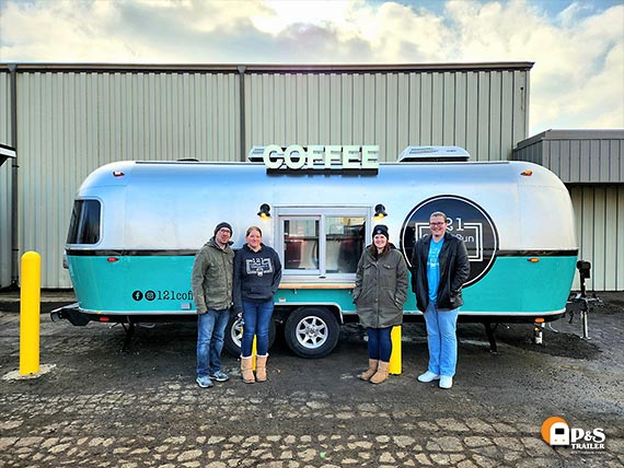 New Airstream 121 Coffee Run