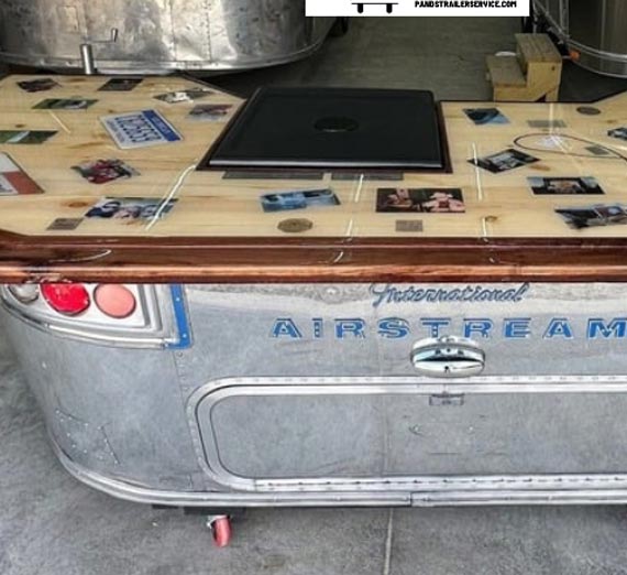 Airstream Serving Bar
