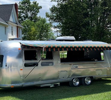 Camp Aramoni Airstream Coffee/Bar trailer