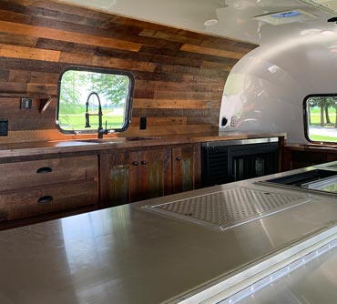 Camp Aramoni Airstream Coffee/Bar trailer