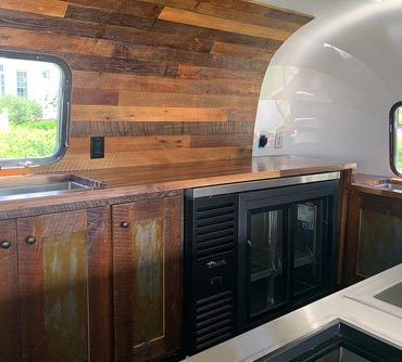 Camp Aramoni Airstream Coffee/Bar trailer