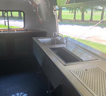 Camp Aramoni Airstream Coffee/Bar trailer