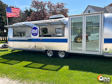 Blu Dot Farm & Vineyard Airstream Wine Bar