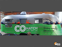 COhatch Airstream marketing trailer