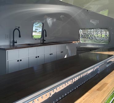 Cup of Bliss coffee roaster Airstream trailer