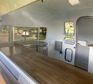 Cup of Bliss coffee roaster Airstream trailer