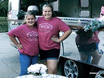 Airstream Donut Trailer girls