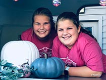 Airstream Donut Trailer girls