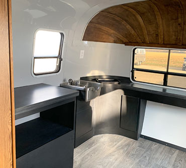 Hair Salon in Airstream