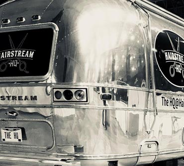 Hairstream barber trailer