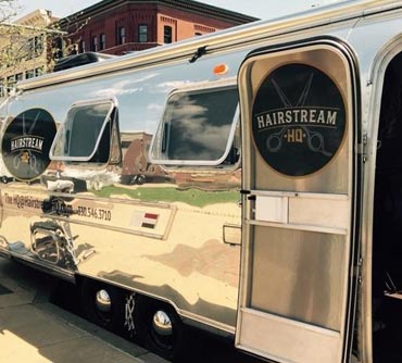 Hairstream barber trailer