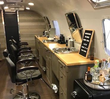 Hairstream barber trailer