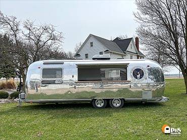 Kairos Coffee Airstream roasting trailer