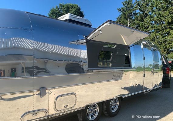 Airstream food trailer in Lake Tahoe