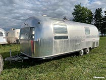 Tahoe Beach Club Airstream food trailer before