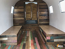 Miranda Lambert's Airstream Wendell finished interior