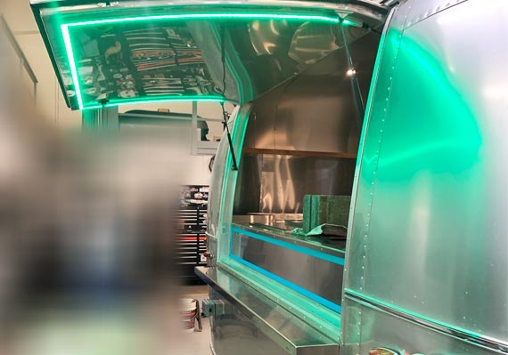 New Custom Airstream Bambi 16ft food trailer