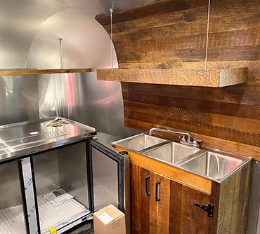 New Airstream Bambi food trailer