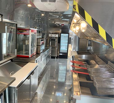 New Custom Airstream Excella 30ft food trailer, bar trailer