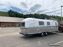 Perfect North Slopes hot chocolate Airstream trailer