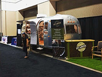 Airstream pet supply trailer