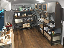 Airstream pet supply trailer