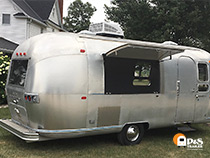 Airstream pet supply trailer