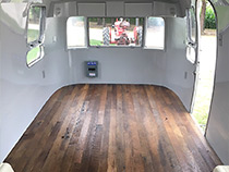 Airstream pet supply trailer