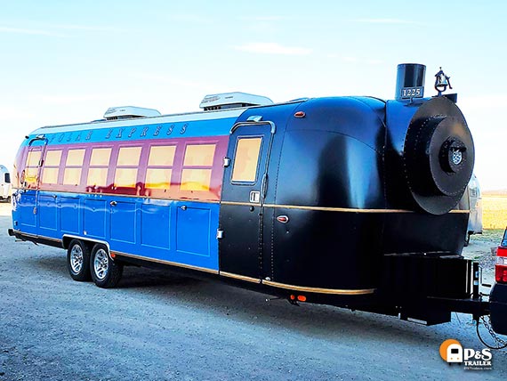 New Airstream - Polar Express Trailer