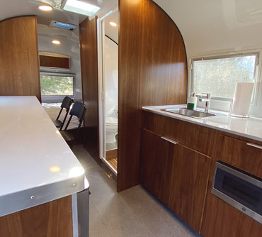 Airstream Overlander camper restored