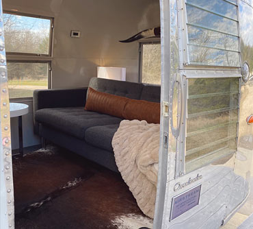 Airstream Overlander camper restored