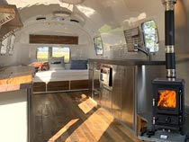 custom interior in Airstream