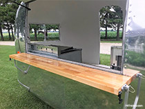 Seamore's NYC Airstream food trailer