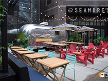 Seamore's NYC Airstream food trailer