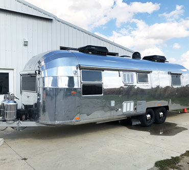 1957 Sovereign of the Road camper Airstream