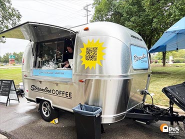 Airstream Streamline Coffee Shop