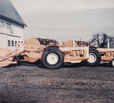 Paul Ruth Excavating equipment